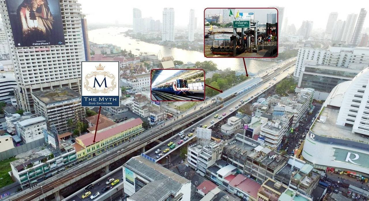 The Myth - Sud Sathorn Bed & Breakfast Bangkok Eksteriør bilde